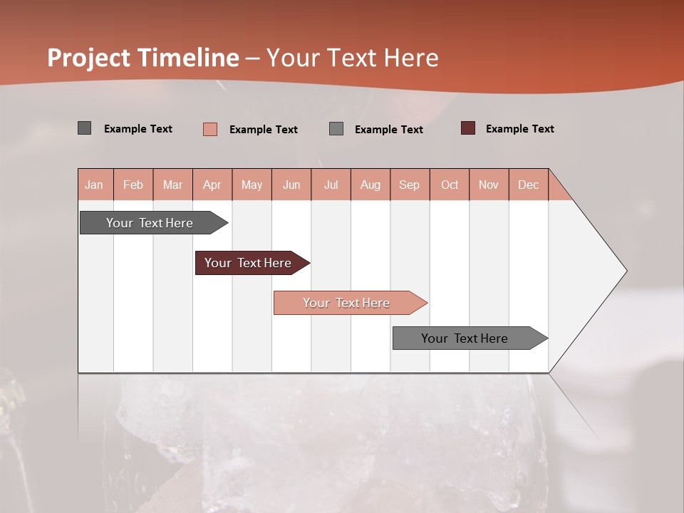 Ocean Islands Path PowerPoint Template
