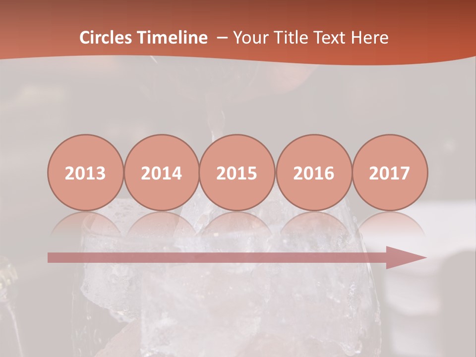 Ocean Islands Path PowerPoint Template