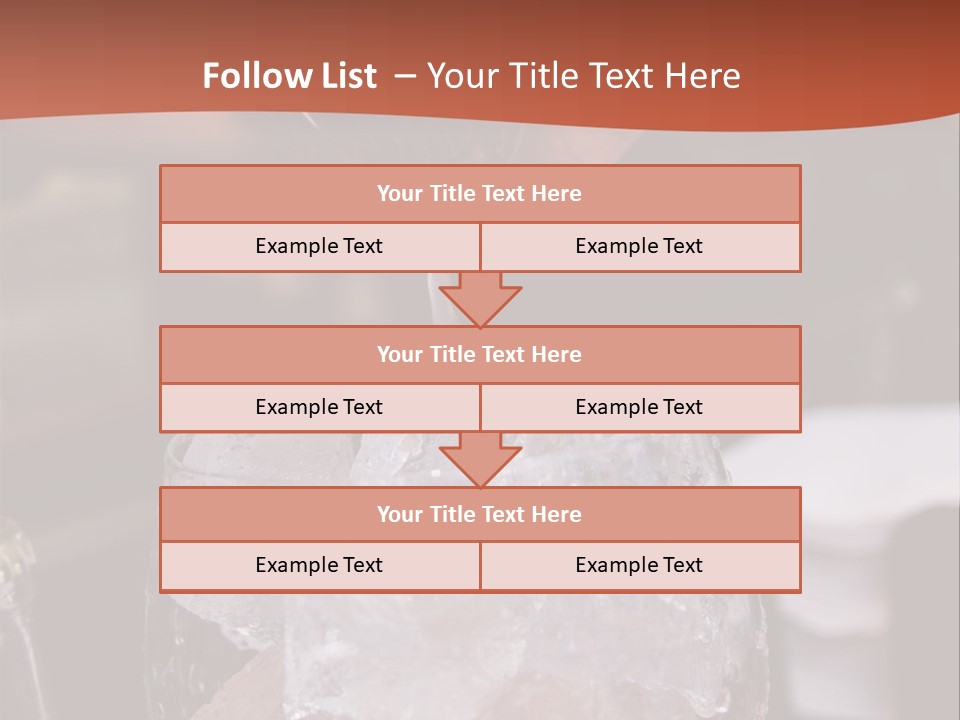 Ocean Islands Path PowerPoint Template