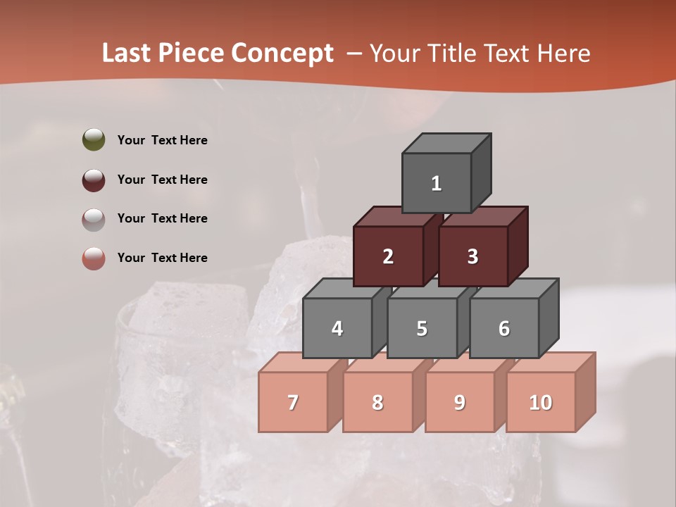 Ocean Islands Path PowerPoint Template