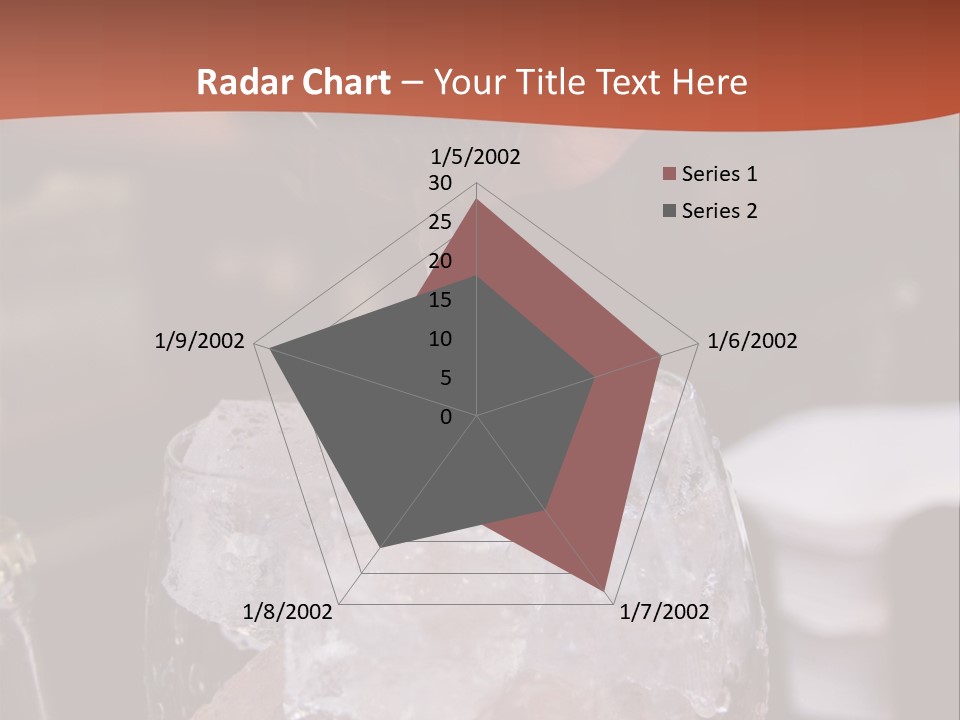 Ocean Islands Path PowerPoint Template