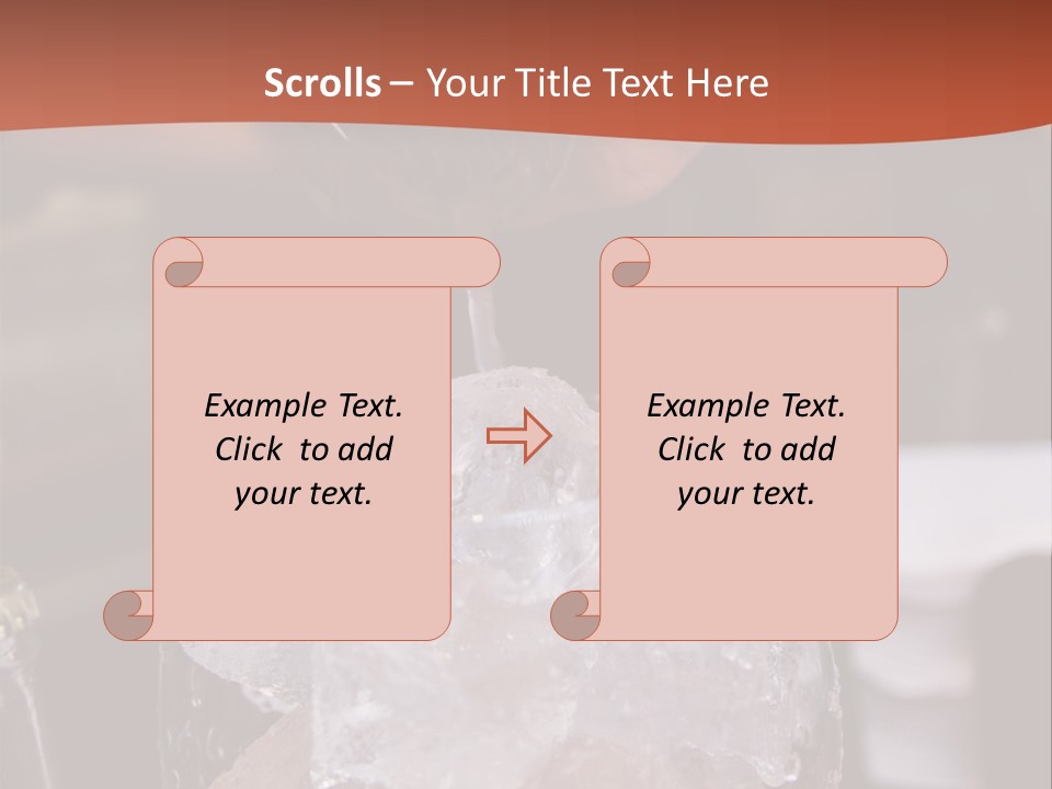 Ocean Islands Path PowerPoint Template