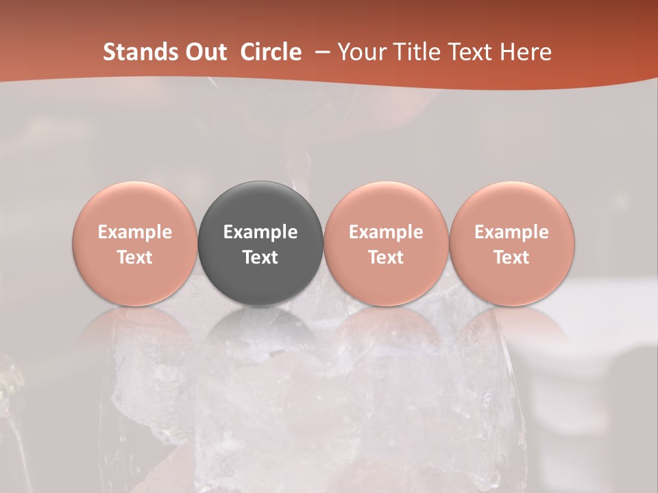 Ocean Islands Path PowerPoint Template