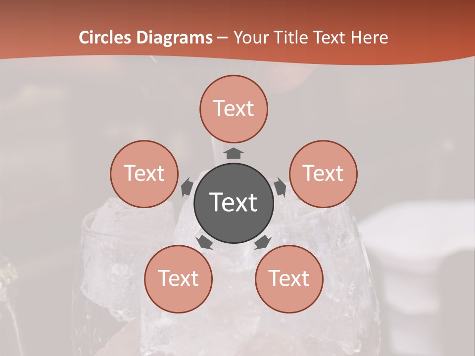 Ocean Islands Path PowerPoint Template