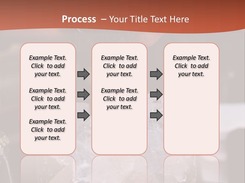 Ocean Islands Path PowerPoint Template