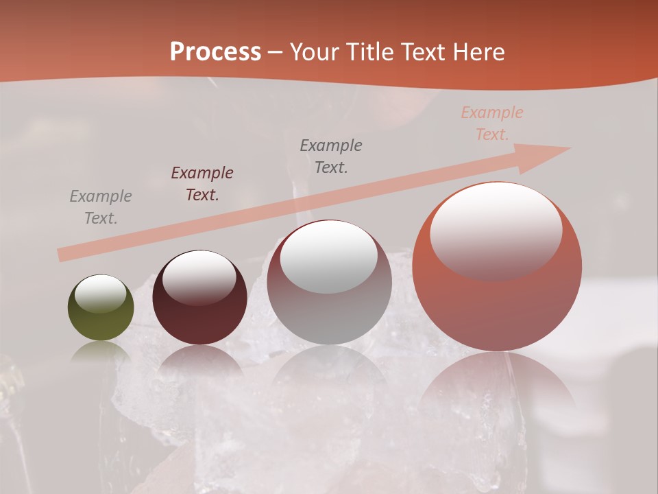 Ocean Islands Path PowerPoint Template