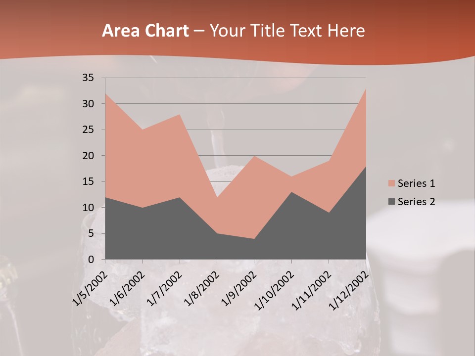 Ocean Islands Path PowerPoint Template