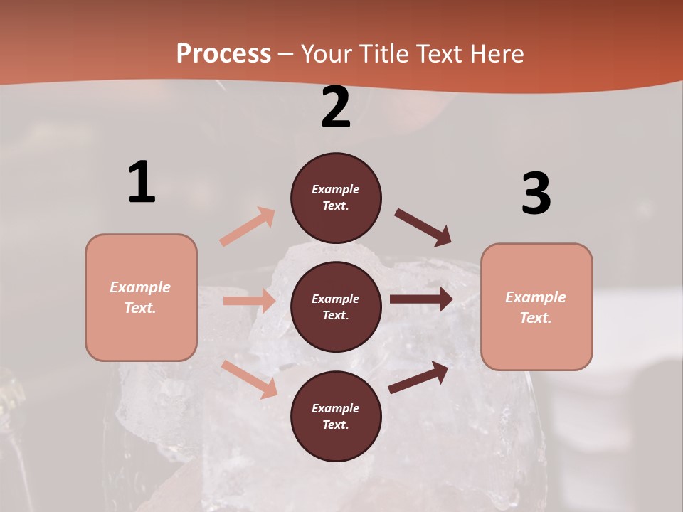 Ocean Islands Path PowerPoint Template