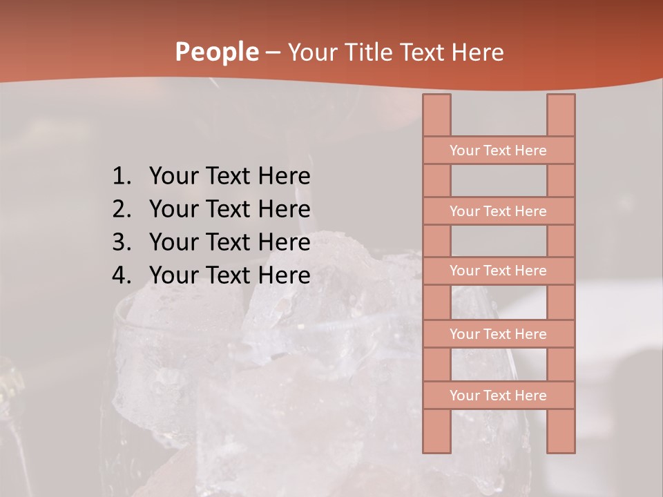 Ocean Islands Path PowerPoint Template