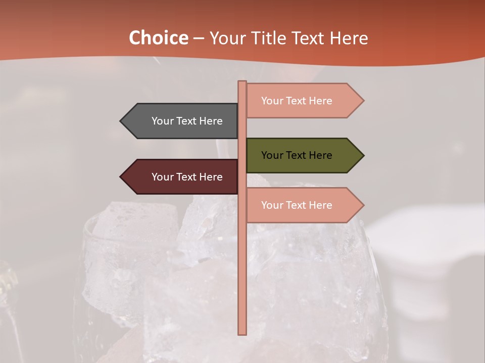 Ocean Islands Path PowerPoint Template