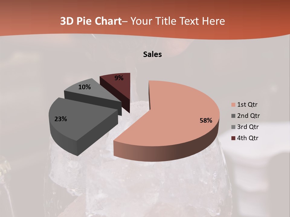 Ocean Islands Path PowerPoint Template