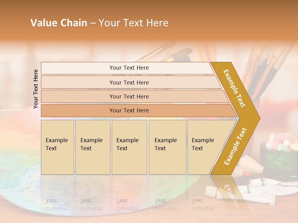 Table Palette Design PowerPoint Template