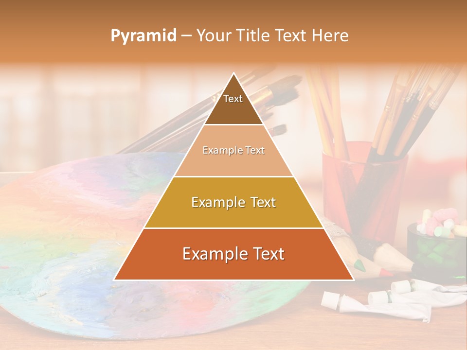 Table Palette Design PowerPoint Template