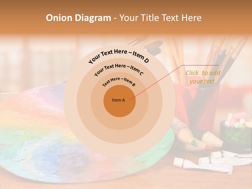 Table Palette Design PowerPoint Template