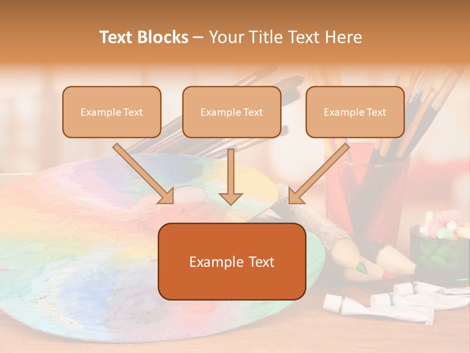 Table Palette Design PowerPoint Template