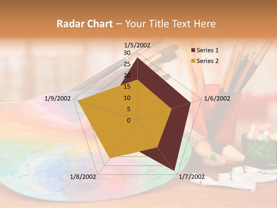 Table Palette Design PowerPoint Template