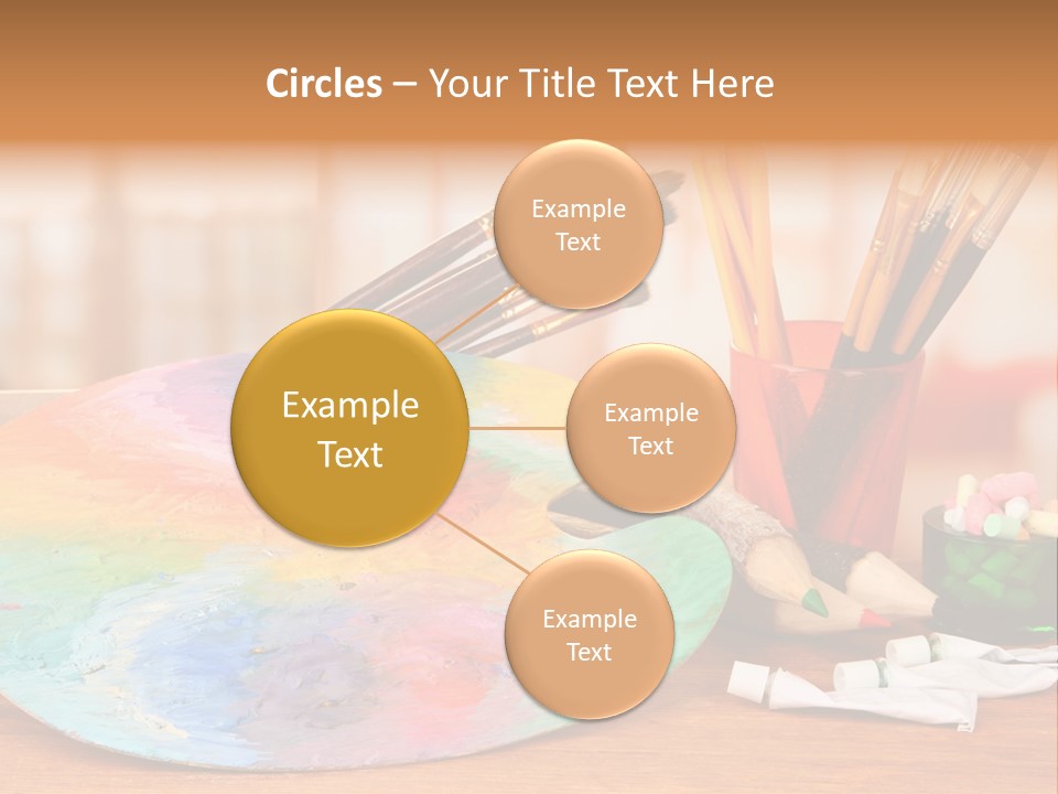 Table Palette Design PowerPoint Template