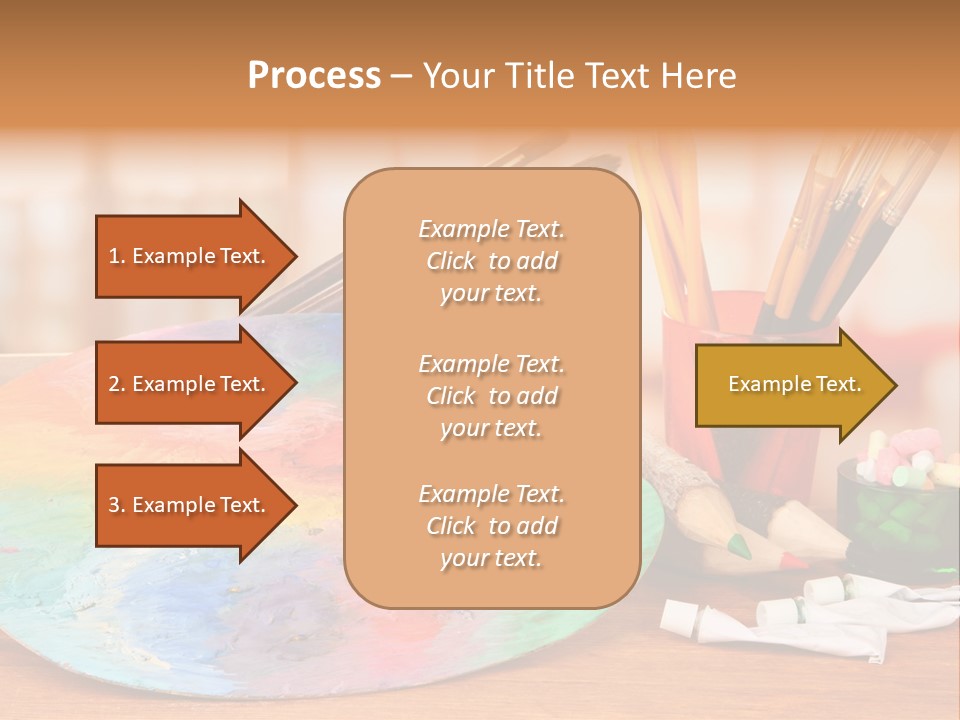 Table Palette Design PowerPoint Template