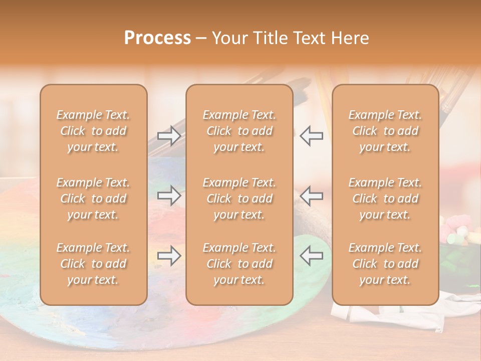 Table Palette Design PowerPoint Template