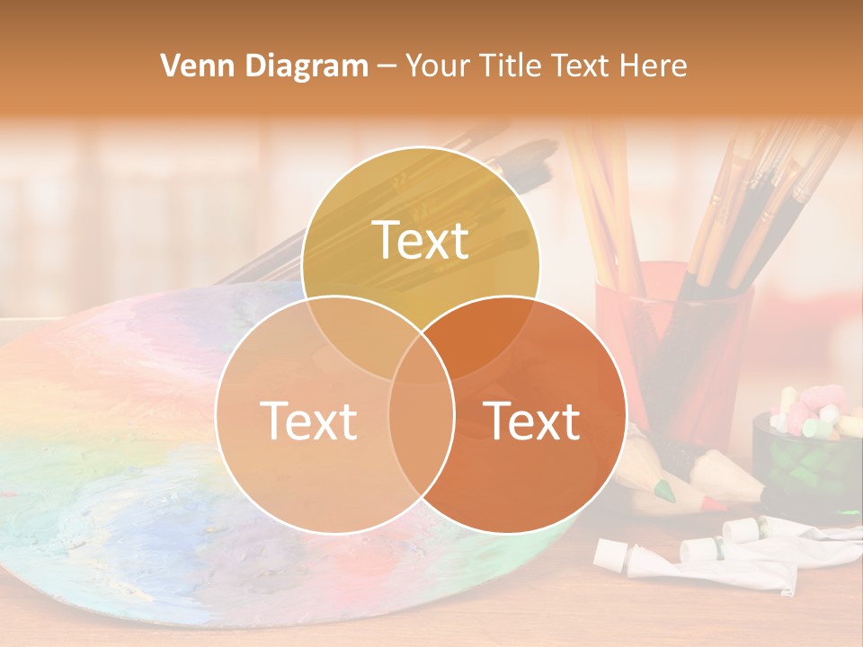Table Palette Design PowerPoint Template