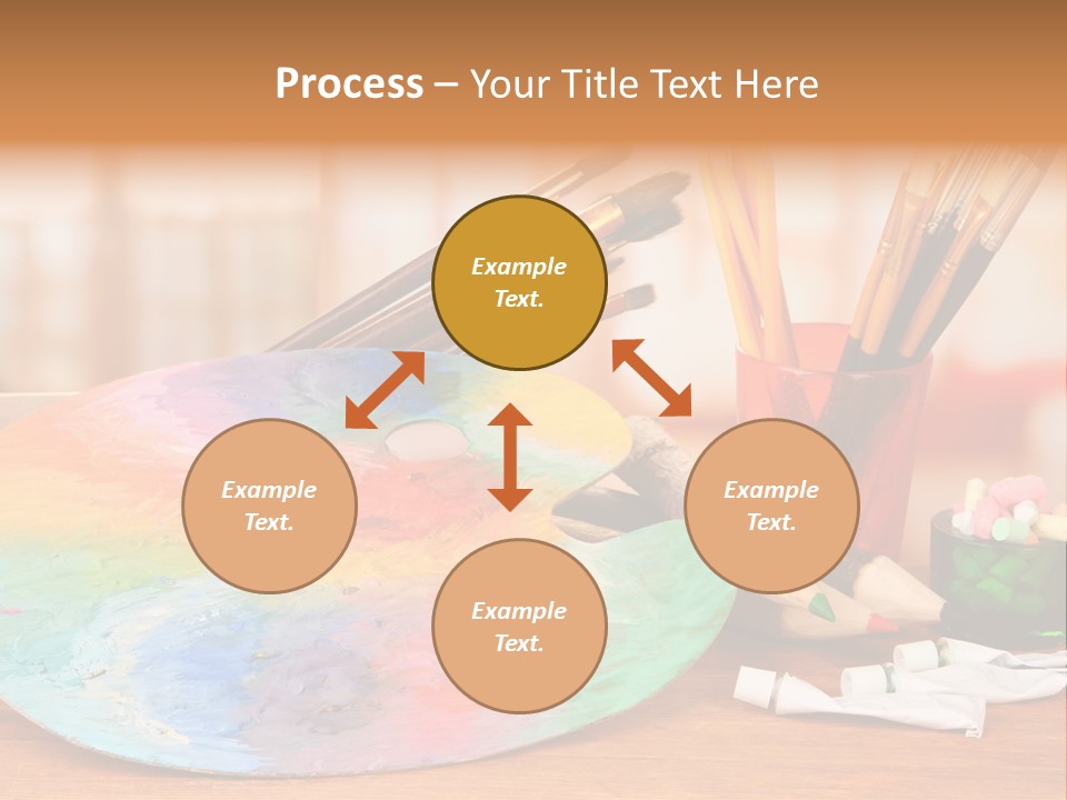 Table Palette Design PowerPoint Template