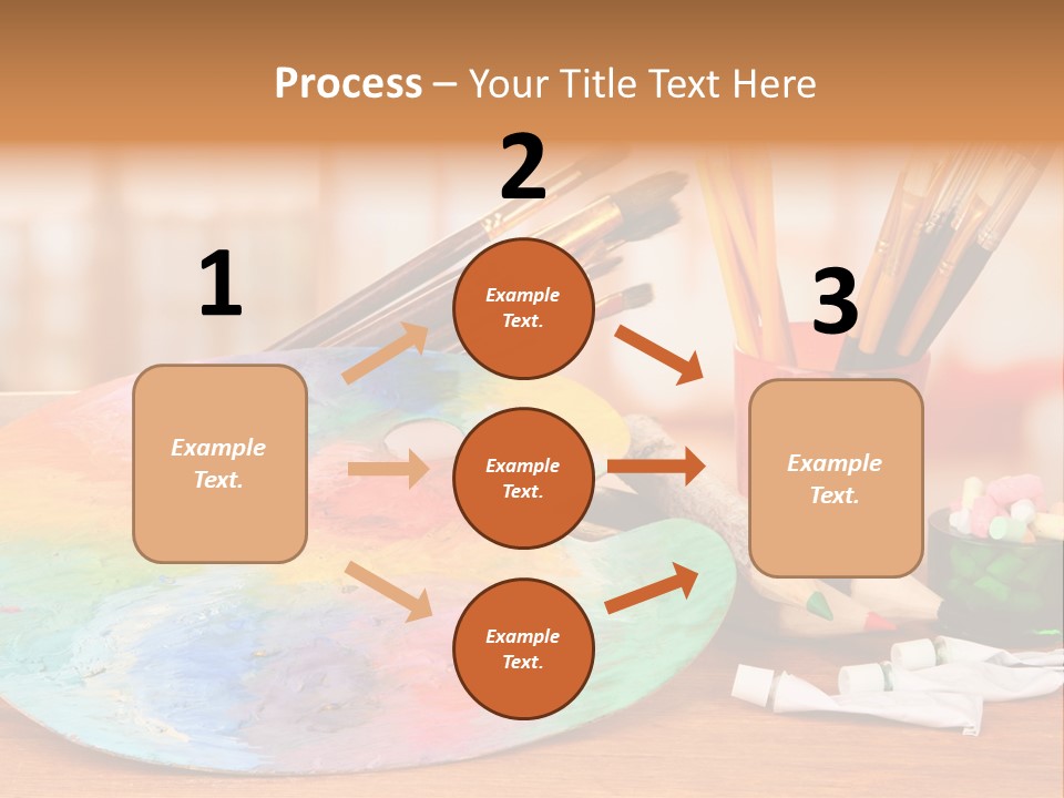 Table Palette Design PowerPoint Template