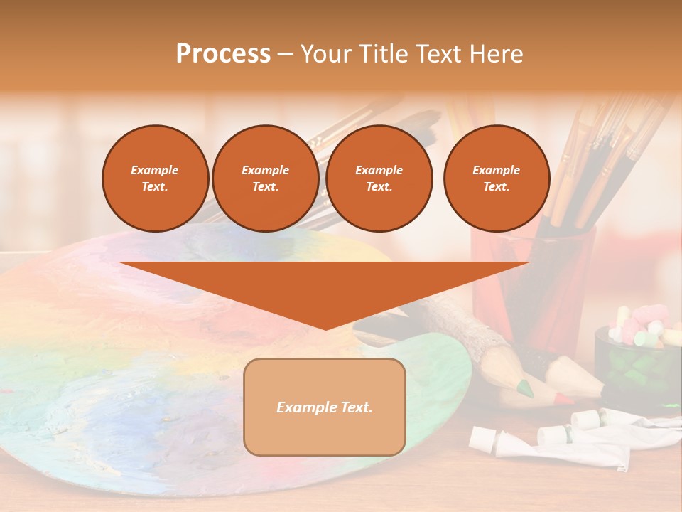 Table Palette Design PowerPoint Template