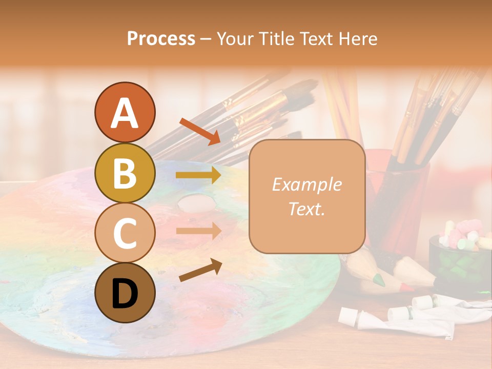 Table Palette Design PowerPoint Template