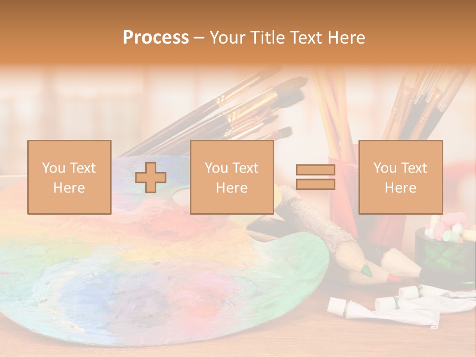 Table Palette Design PowerPoint Template