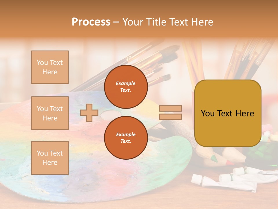 Table Palette Design PowerPoint Template