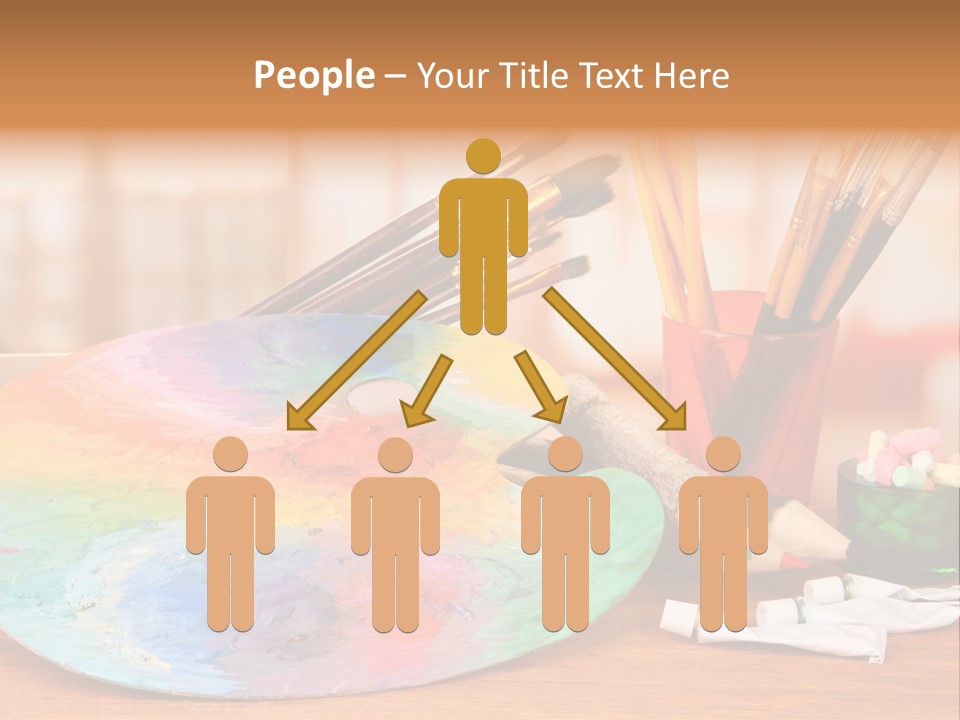 Table Palette Design PowerPoint Template