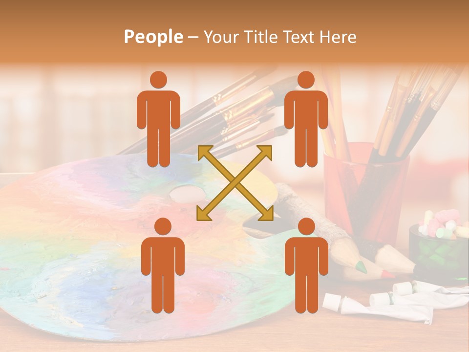 Table Palette Design PowerPoint Template