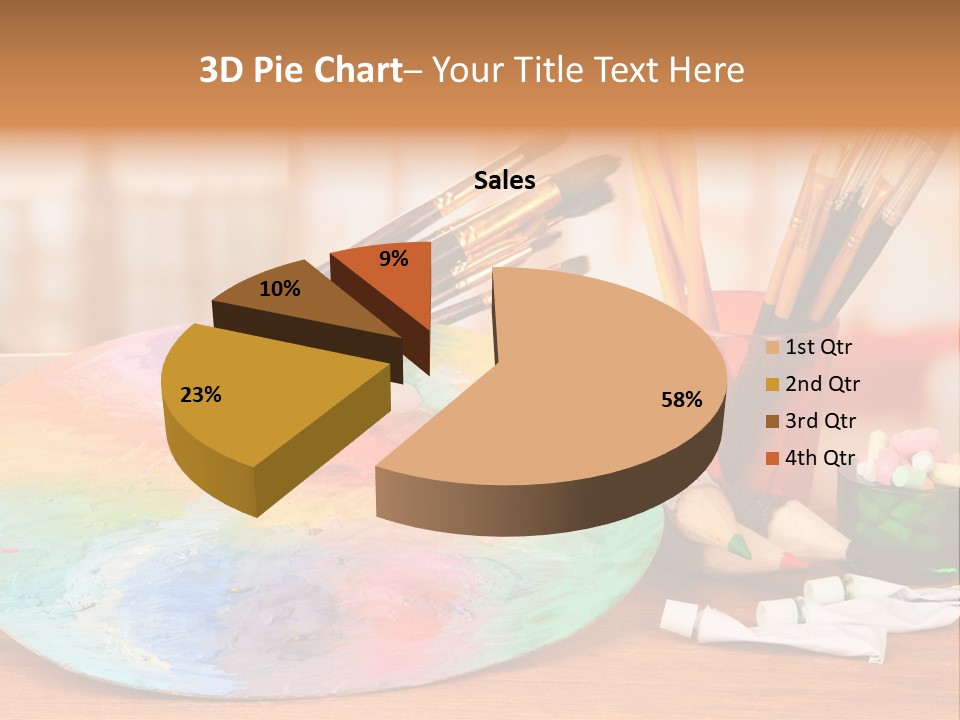 Table Palette Design PowerPoint Template