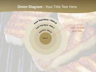 Grilling Saganaki Food PowerPoint Template