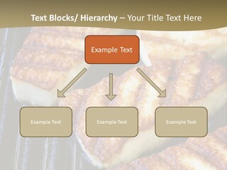 Grilling Saganaki Food PowerPoint Template
