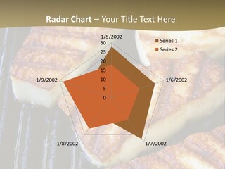 Grilling Saganaki Food PowerPoint Template