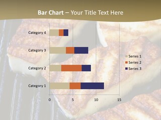 Grilling Saganaki Food PowerPoint Template