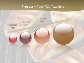 Grilling Saganaki Food PowerPoint Template
