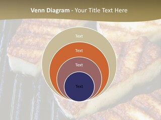 Grilling Saganaki Food PowerPoint Template