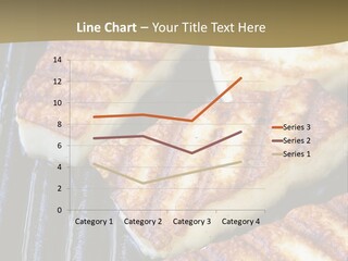 Grilling Saganaki Food PowerPoint Template
