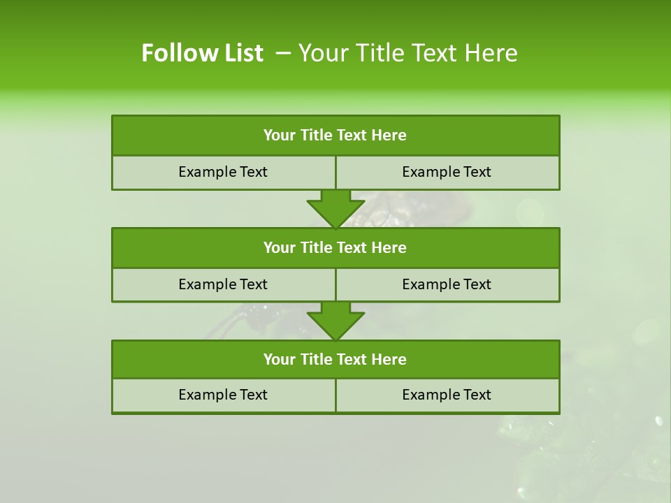 Wildlife Sawflies Animals PowerPoint Template
