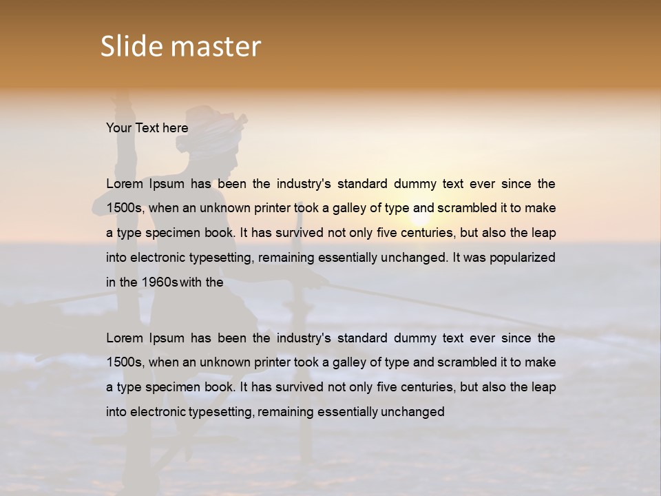 Nature Tropical Traditional PowerPoint Template