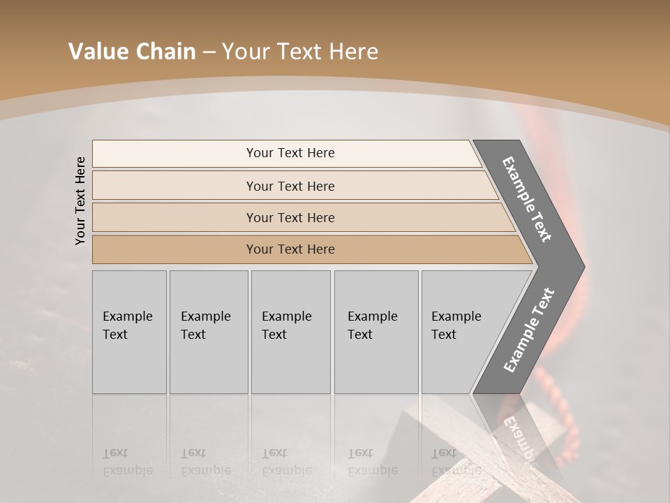 Necklace Christian Black PowerPoint Template