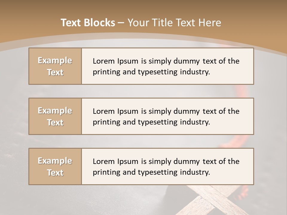 Necklace Christian Black PowerPoint Template