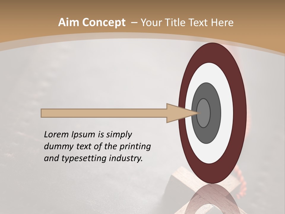 Necklace Christian Black PowerPoint Template