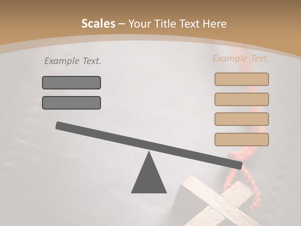 Necklace Christian Black PowerPoint Template