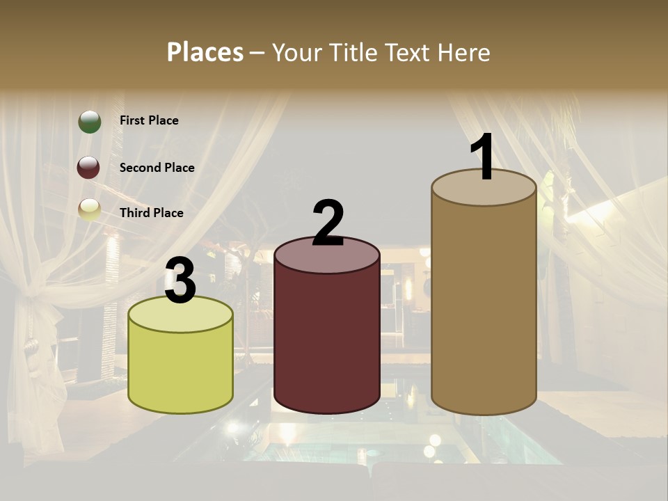 House Tourist Holiday PowerPoint Template