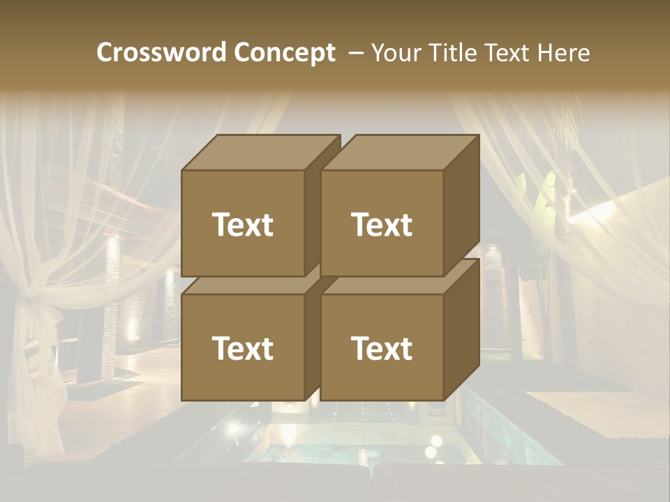 House Tourist Holiday PowerPoint Template