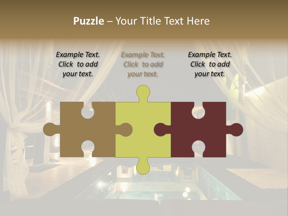 House Tourist Holiday PowerPoint Template