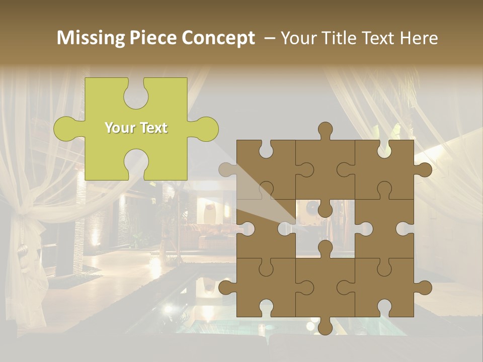 House Tourist Holiday PowerPoint Template